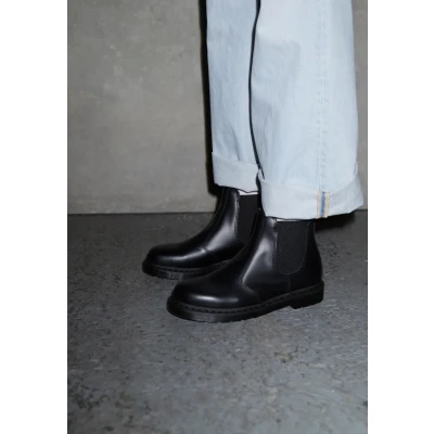 Afbeelding van Dr. Martens 2976 MONO Chelsea Korte laarzen, Maat: 36, Black smooth Leer