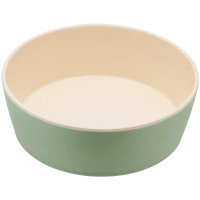 Afbeelding van Beco Printed Bowls Bamboe voerbak/waterbak voor honden duurzaam &amp; trendy 5 Kleuren in 2 maten Kleur: Mint, Maat: Small 800 ml