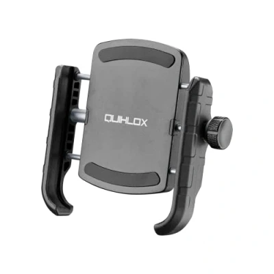 Afbeelding van Interphone Quiklox Modulair Systeem Motorfiets Mobiele Telefoon Houder Universele Smartphone (van 3,5&quot; tot 7,5&quot;) voor Stuur Potences of Achteruitkijkspiegel