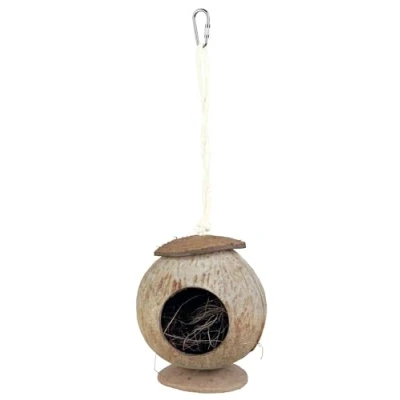 Afbeelding van Trixie Kokosnoothuis Voor Hamsters Kooi Accessoire Ø 13x31 cm