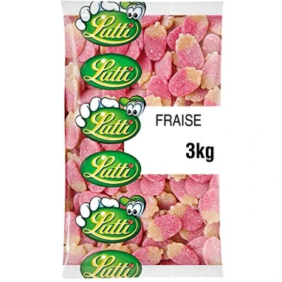 Afbeelding van Lutti Zure Aardbeien 3kg