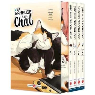 Afbeelding van La gameuse et son chat,05 08