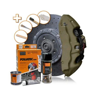 Afbeelding van FOLIATEC 2189 Remklauwlak spuitbus 400, 125, 50 Donkergroen