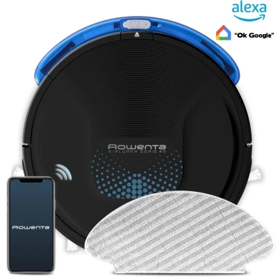 Afbeelding van Rowenta Rr8275 X Plorer Serie Robotstofzuiger Zwart/Blauw
