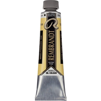 Afbeelding van Rembrandt Olieverf Tube 40 ml Nikkeltitaangeel Donker 280