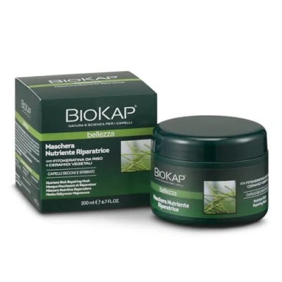 Afbeelding van biokap herstellend voedend masker voor droog haar