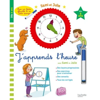 Image de SAMI ET JULIE J&#039;APPRENDS L&#039;HEURE DES 6 ANS