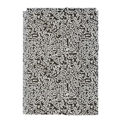 Afbeelding van Grupo Erik Keith Haring A4 elastische map, opbergmap met hoekelastiek en binnenkleppen