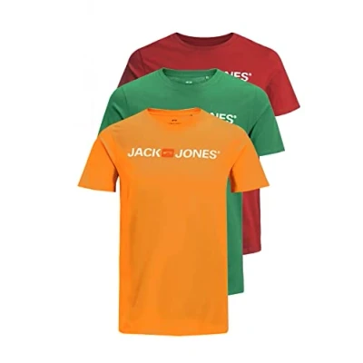 Afbeelding van Jack &amp; Jones Jjecorp Logo Tee Ss Crew Neck Ss19 Noos T shirt voor heren.