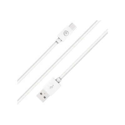 Afbeelding van Bigben Connected, USB A/USB C kabel 2m 3A, Wit