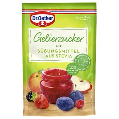 Afbeelding van Dr. Oetker Gelesuiker met Stevia zoetmiddel 350 g