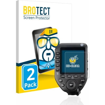 Afbeelding van BROTECT Screenprotector voor Godox XPro II Folie Beschermfolie transparant (2 Stuks)