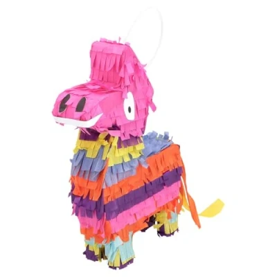 Afbeelding van Boland Pinata Lama, hangende decoratie, decoratie voor verjaardag, themafeest en carnaval