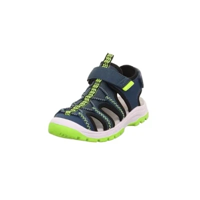 Afbeelding van Superfit Tornado Light sandalen voor jongens, Blauw geel 8010.