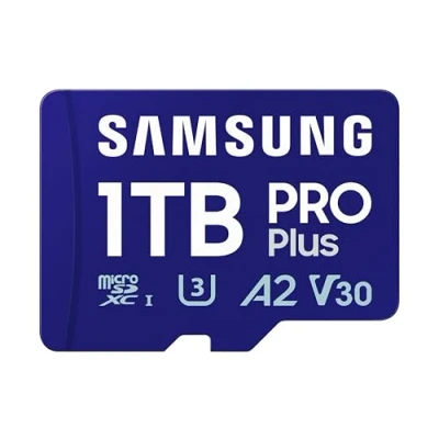 Image de Samsung Carte Mémoire Microsd Pro Plus 1to Bleu (mb md1t0sa/eu)
