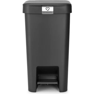 Afbeelding van StepUp pedaalemmer 16 liter Dark Grey Brabantia