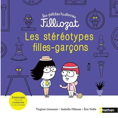 Afbeelding van les stéréotypes filles garçons: 3 histoires pour comprendre et contrer