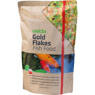 Afbeelding van Velda Gold Flakes Fish Food 3000 ml