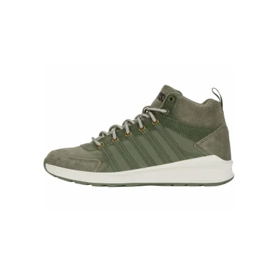 Afbeelding van K SWISS Vista MID WNT Sneakers hoog, Heren, Maat: 42, Deep lichen black Leer