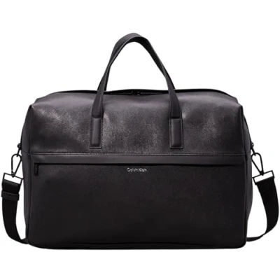 Afbeelding van Calvin Klein Weekendtas, Heren, Maat: One Size, Ck black saffiano