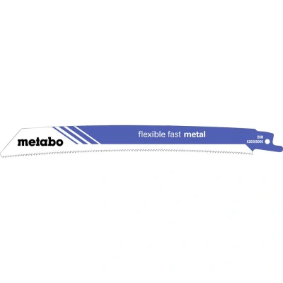 Afbeelding van Metabo 626569000 Reciprozaagbladen flexibele bijna METAL Zaagbladlengte 225 mm 5 stuk(s)