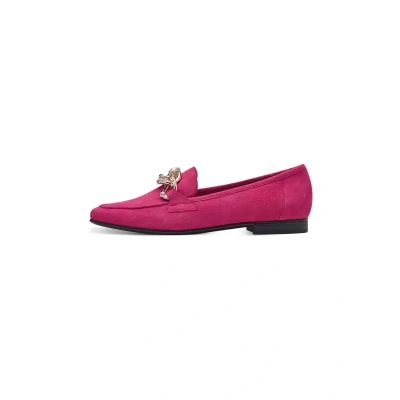Afbeelding van MARCO TOZZI Mocassins voor dames 2 24215 42, maat: 37 EU, kleur: roze, Roze