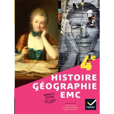 Image de Histoire Géographie EMC 4e Ed 2022 Livre élève