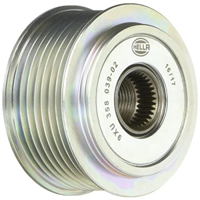 Afbeelding van HELLA 9XU 358 039 021 Dynamovrijloop 40,8 Met kap NISSAN: NP300 Navara Pickup, Pathfinder 3, Platform / Chassis