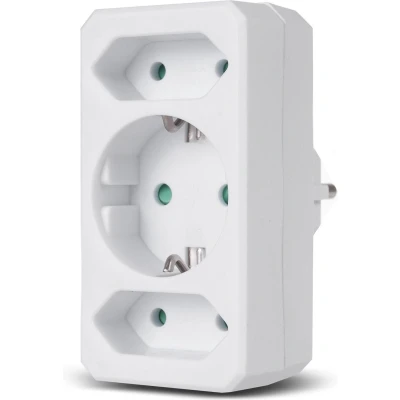 Afbeelding van Maclean Energy MCE211 Multiple stekker 1x16 1x16A met RANAARDE