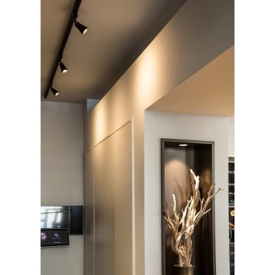 Afbeelding van SLV AVO 230V railsysteem lamp GU10 Zwart