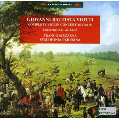 Afbeelding van Symphonia Perusina, Franco Mezzena Battista: Violin Concertos Nos. 22 24 28 Volume 9 (CD)