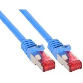 Afbeelding van InLine S STP/PiMF Cat.6 0.25m Blue