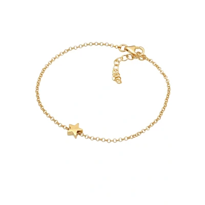 Afbeelding van Elli Astro Basic Armband goldcoloured, Dames, Maat: 16, Gold coloured