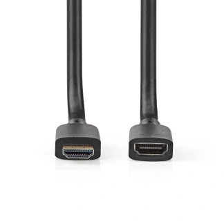Afbeelding van HDMI verlengkabel Nedis 1 meter (8K@60Hz, Verguld)