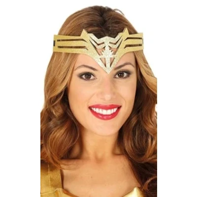 Afbeelding van Fiestas Guirca Hoofdband Superheld Dames Polyester Goud