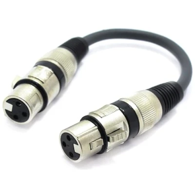 Afbeelding van VITALCO XLR vrouwelijk naar adapterkabel voor 3 pins microfoon symmetrisch