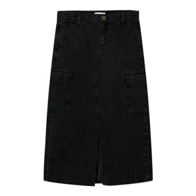 Image de NAME IT Jupe en Jean pour fille, noir, 134
