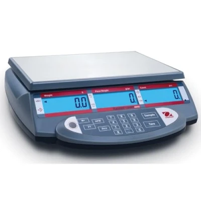 Afbeelding van Platformweegschaal met tel en optelfunctie RANGER COUNT 1000 15 kg / 1 g OHAUS RC11P15