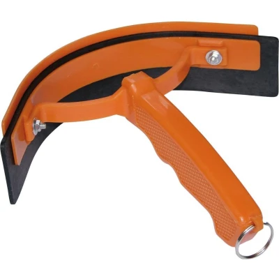 Afbeelding van Harry&#039;s Horse Zweetmes Plastic met Boog Oranje