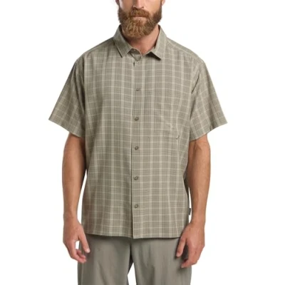 Afbeelding van Jack Wolfskin Meseta Overhemd, Heren, Maat: XL, Check stone