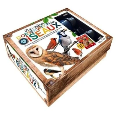 Afbeelding van MON COFFRET D&#039;OBSERVATION DES OISEAUX (1 PAIRE DE JUMELLES)