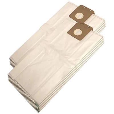 Afbeelding van 10 premium microfleece stofzuigerzakken geschikt voor Nilfisk GD 710, 910, 1000, 1005, 1010, 2000 enz. stuks vliesfilterzakken filterzakken