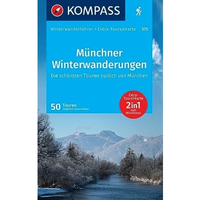 Afbeelding van KOMPASS Wanderführer Münchner Winterwanderungen, 50 Touren mit Extra Tourenkarte