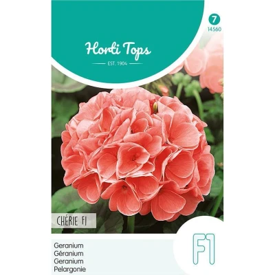 Afbeelding van Pelargonium F1 Cherie Zalm Rose Hortitops