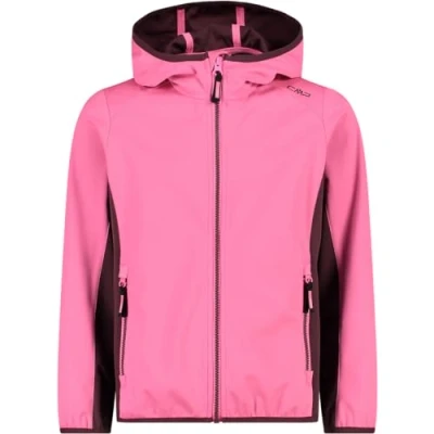Afbeelding van Cmp Fix Hood 39a5115 Softshelljack Groen 16 Years Jongen