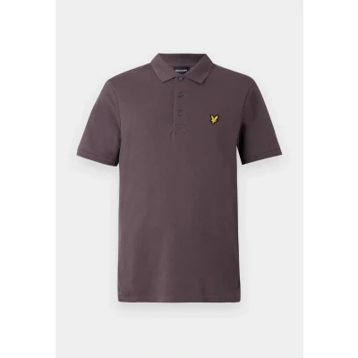 Afbeelding van Lyle and Scott Polo Plain Espresso Maat S Heren