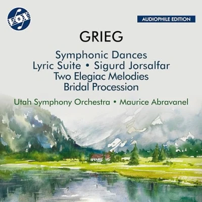 Afbeelding van Utah Symphony Orchestra, Maurice Abravanel Grieg: Symphonic Dances, Op. 64; Bridal Procession Passes (CD)