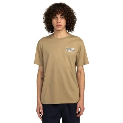 Afbeelding van Element Timber ICON SS Tshirt print, Heren, Maat: XL, Kha