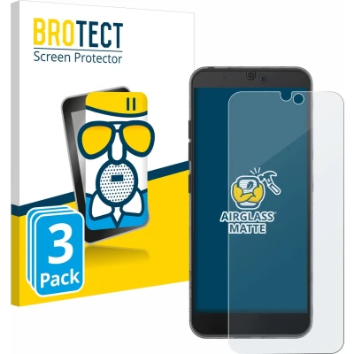 Afbeelding van BROTECT Screenprotector voor Fairphone 3 Folie Beschermfolie Beschermglas matte (3 Stuks)