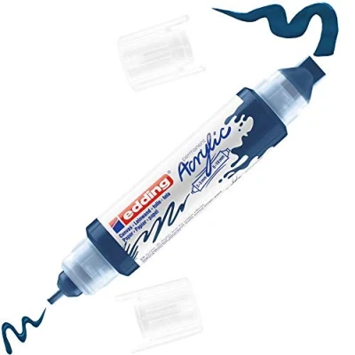 Afbeelding van edding 5400 Acrylic Marker elegant midnight 1 ST 2 3/5 10mm / 4 5400933